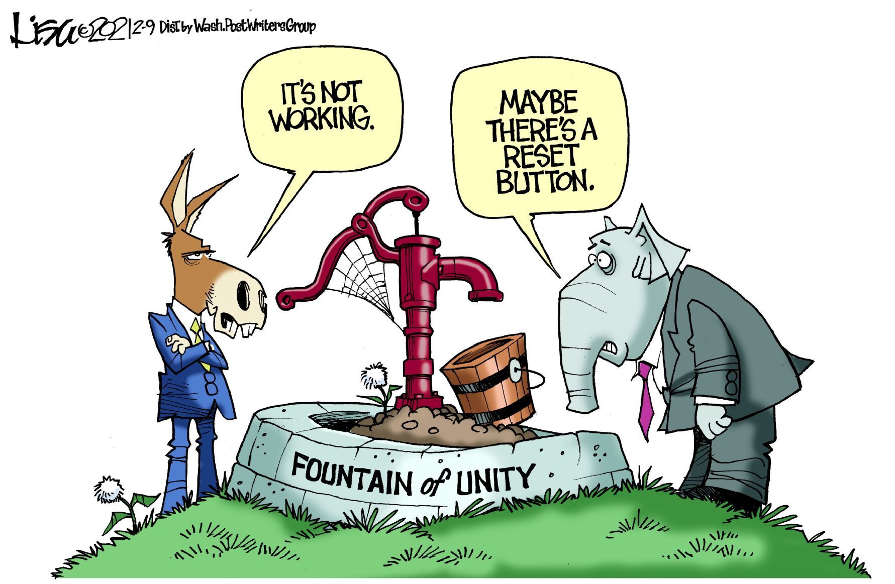 Lisa Benson cartoon